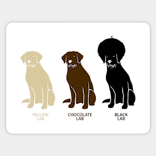 BLACK LABRADOR RETRIEVER Sticker